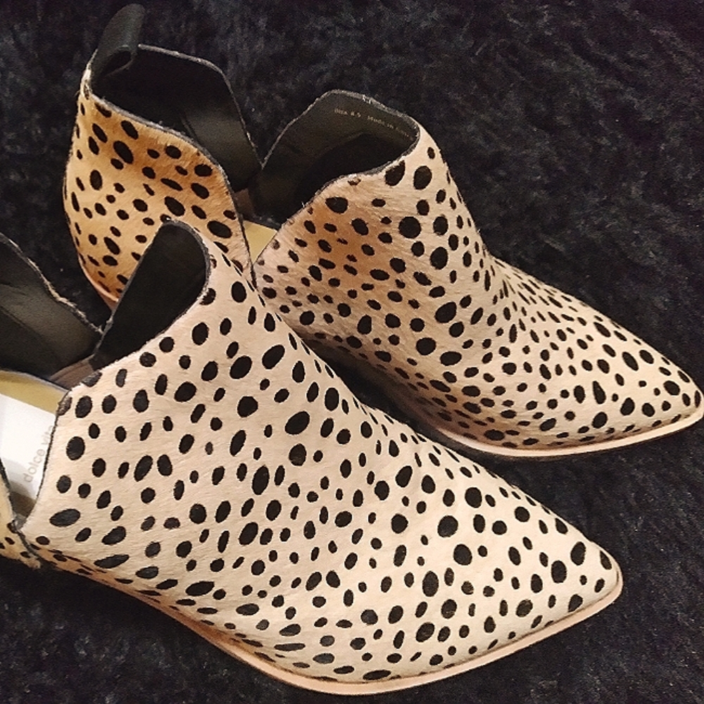 Dolce Vita Real Fur Bootie (Too cute aren't they!)
